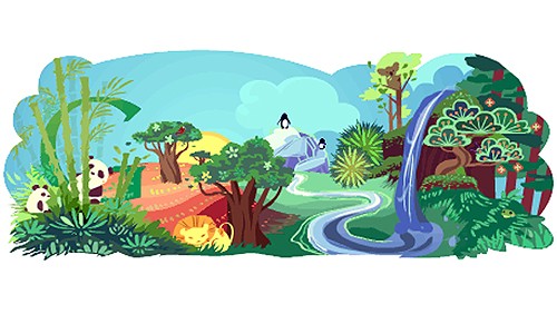 Google festeggia l'Earth Day