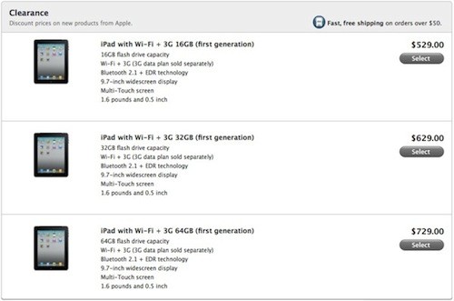 Calano le scorte dell'iPad originale
