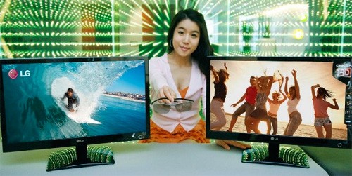 LG D2341P e D2242P, display 3D senza sfarfallio