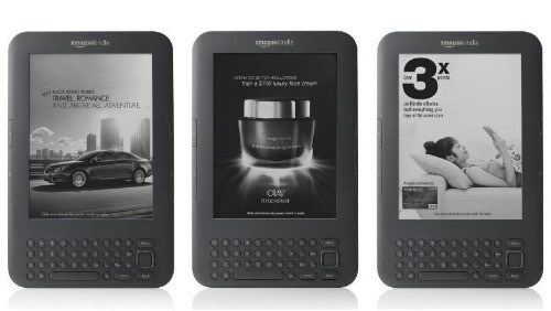 Amazon Kindle scontato grazie alla pubblicità