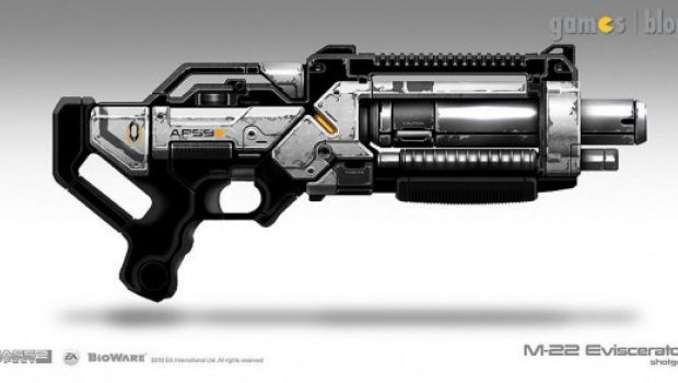 Mass Effect 3: nuovi artwork sulle armi