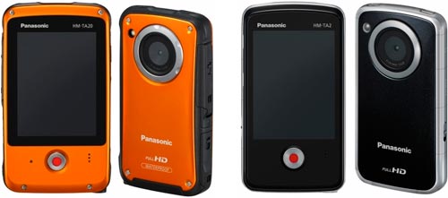 Panasonic, videocamere ultracompatte HM-TA20 e HM-TA2