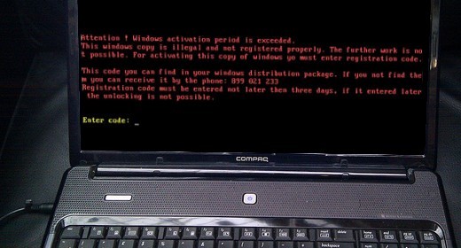 Il virus che ti mette il pc sotto sequestro