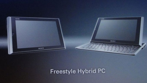 Freestyle Hybrid PC e Ultimate Mobile PC: gli ultraportatili secondo Sony