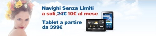 TIM, nuove tariffe dati dedicate ai Tablet Pc