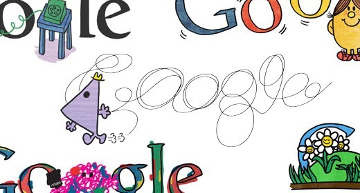Google, la storia dei Doodle in un click