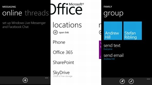 Facebook Chat e Office 365 in Windows Phone 7.5