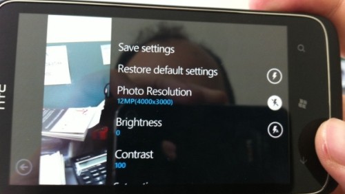 Fotocamera da 12 MPixel per il prossimo HTC Windows Phone