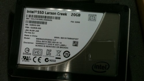 Intel SSD 311 per chipset Z68: le prestazioni crescono fino al 355%