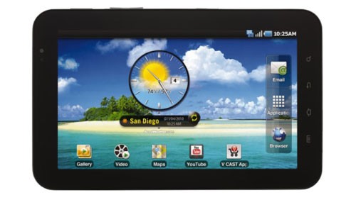 Samsung Galaxy Tab: due versioni, diverso hardware