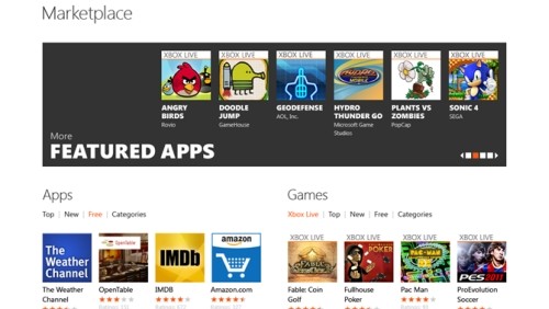 Microsoft annuncia il Web Marketplace per Mango