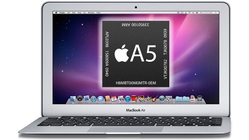 Apple pensa a un MacBook Air con CPU A5