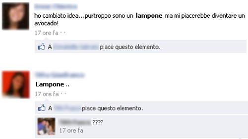 Perché le donne citano i frutti su Facebook?