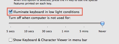 Tastiere retroilluminate per i nuovi iMac?