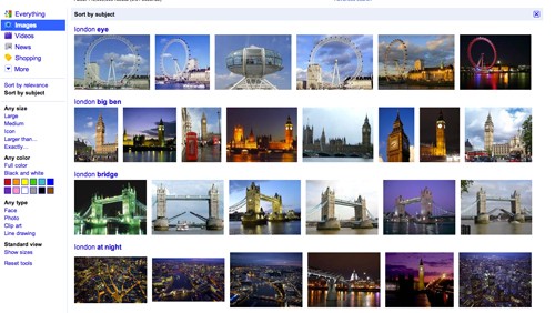 Google mette in ordine le immagini