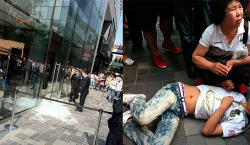 Cina: disordini all'Apple Store di Pechino, quattro feriti