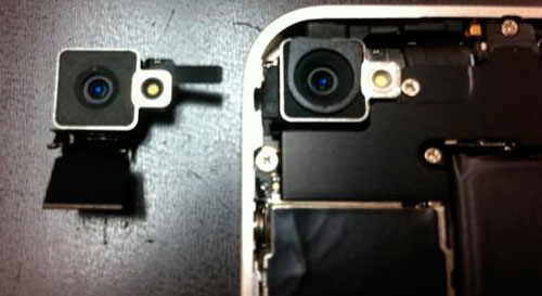 iPhone 4 bianco, cambiano fotocamera posteriore e sensore di prossimità