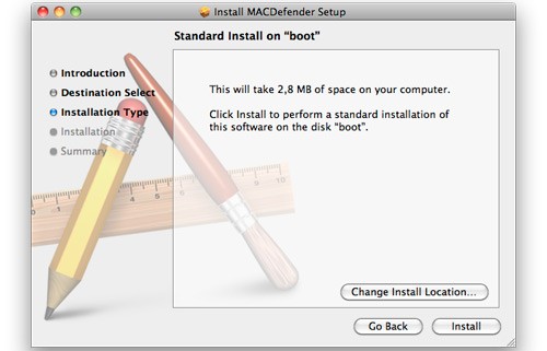 Un update Mac OS X per eliminare MacDefender