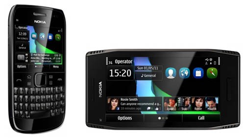 Al lancio Nokia E6 e X7 con Symbian Anna
