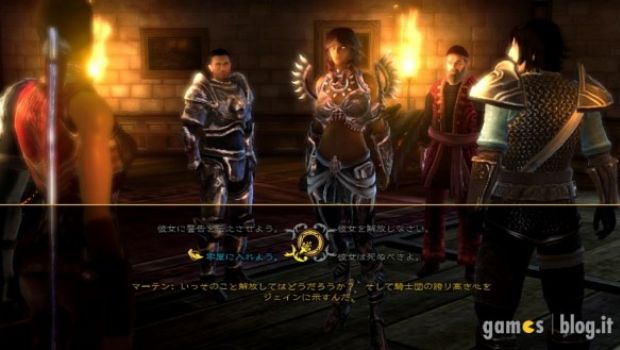 Dungeon Siege III: menù e combattimenti in nuove immagini di gioco