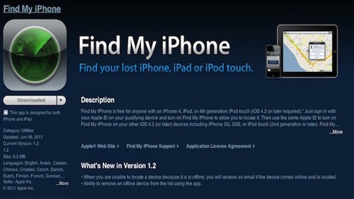 Apple aggiorna Find My iPhone con la modalità offline