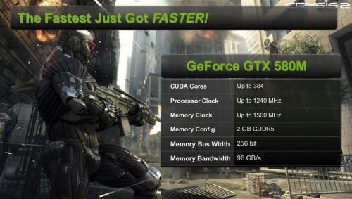 NVIDIA GeForce GTX 570M e 580M: GPU estreme per notebook