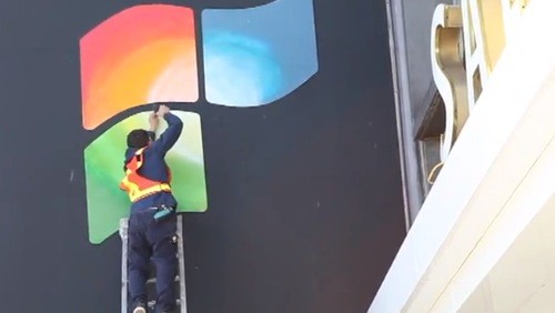 Apple Store si tinge di Windows