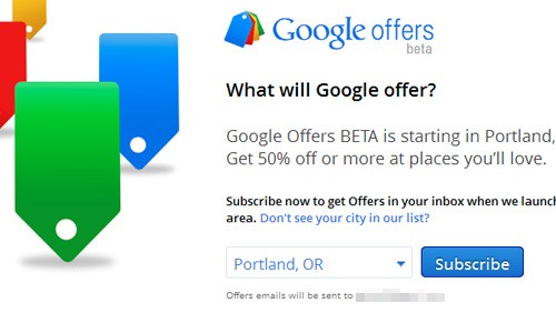 Google Offers è la sfida di bigG a Groupon