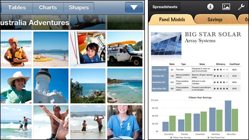 iWork: Keynote, Pages e Numbers su iPhone e iPad