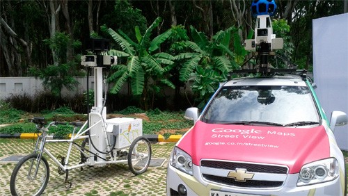Street View: Google Car ferme in India