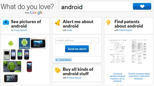 What do you love? Cercalo su Google