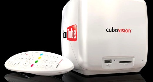 YouTube sbarca su CuboVision