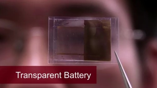 La Stanford University inventa la batteria trasparente