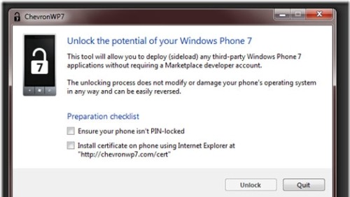 Windows Phone: ChevronWP7 diventa a pagamento