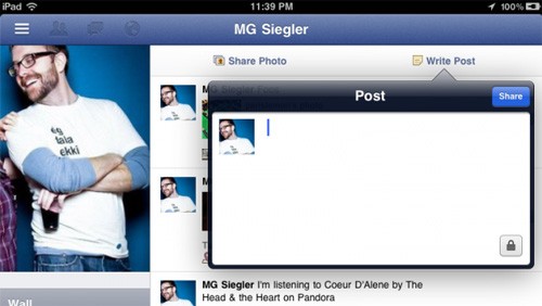 Facebook per iPad: c'è già tutto