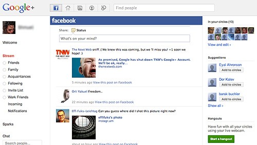 Crossider integra Facebook e Google +, ma è pericoloso?