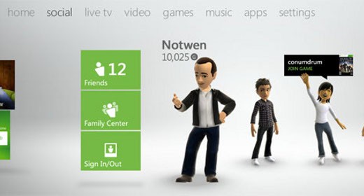 Xbox 360, il profilo rimane nel cloud storage