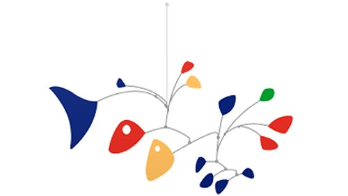 Un doodle semovente per Alexander Calder