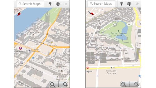 Nuove città in 3D su Google Maps per Android