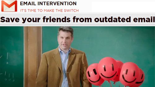 Gmail cerca nuovi utenti con Email Intervention