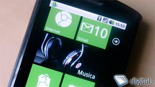 Launcher 7 trasforma Android in Windows Phone 7
