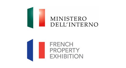Loghi del Ministero dell'Interno e della French Property Exhibition Loghi del Ministero dell'Interno e della French Property Exhibition