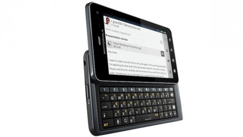 Motorola Droid 3 annunciato ufficialmente