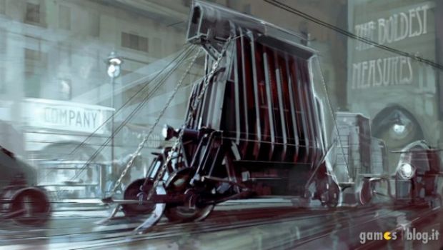 Dishonored: nuovi bozzetti sulla città fantascientifico-vittoriana di Dunwall