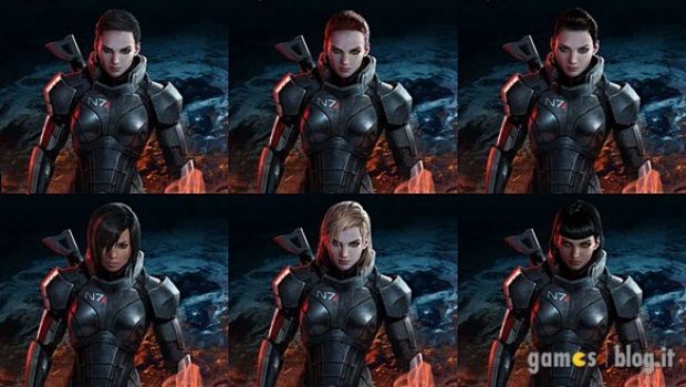Mass Effect 3: aperto  da BioWare il sondaggio per scegliere il volto femminile di Shepard