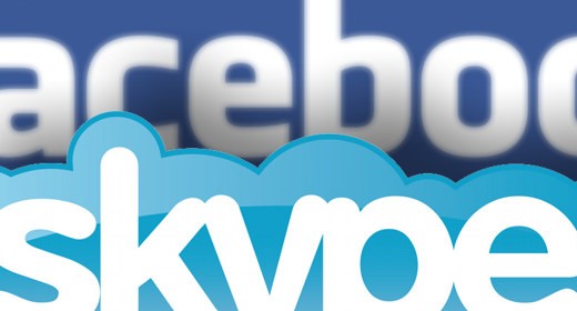 Facebook, arrivano le videochiamate con Skype