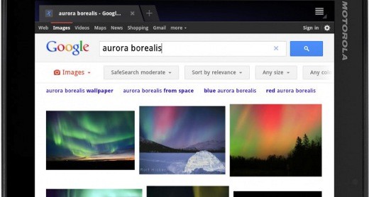 Google ottimizza la ricerca sui tablet