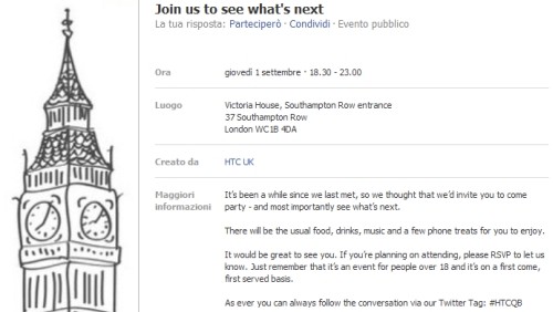 HTC Omega e Eternity in arrivo la prossima settimana?