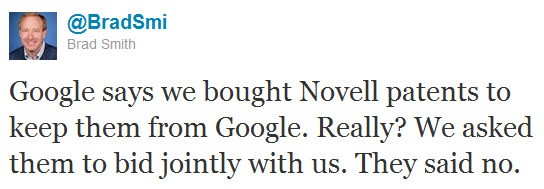 Brad Smith attacca Google