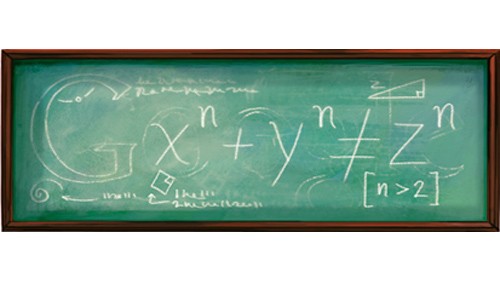 Google Doodle per celebrare Pierre de Fermat